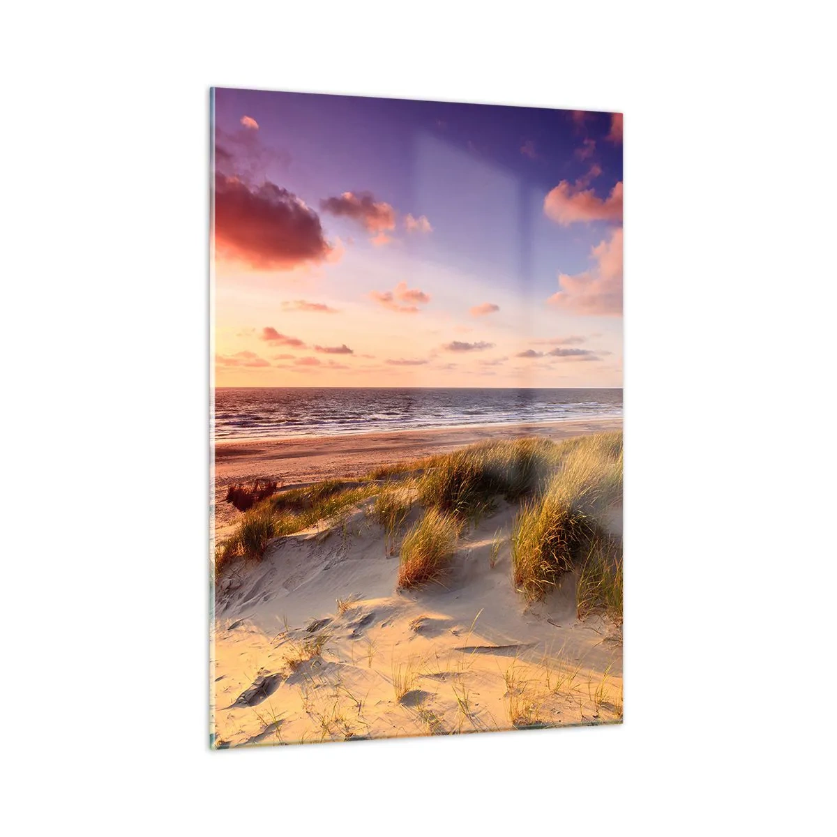 Billede på glas - Luften dufter allerede af sommer - 50x70 cm