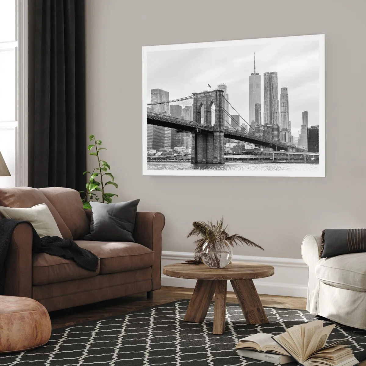 Plakat - New York stemning - 100x70 cm