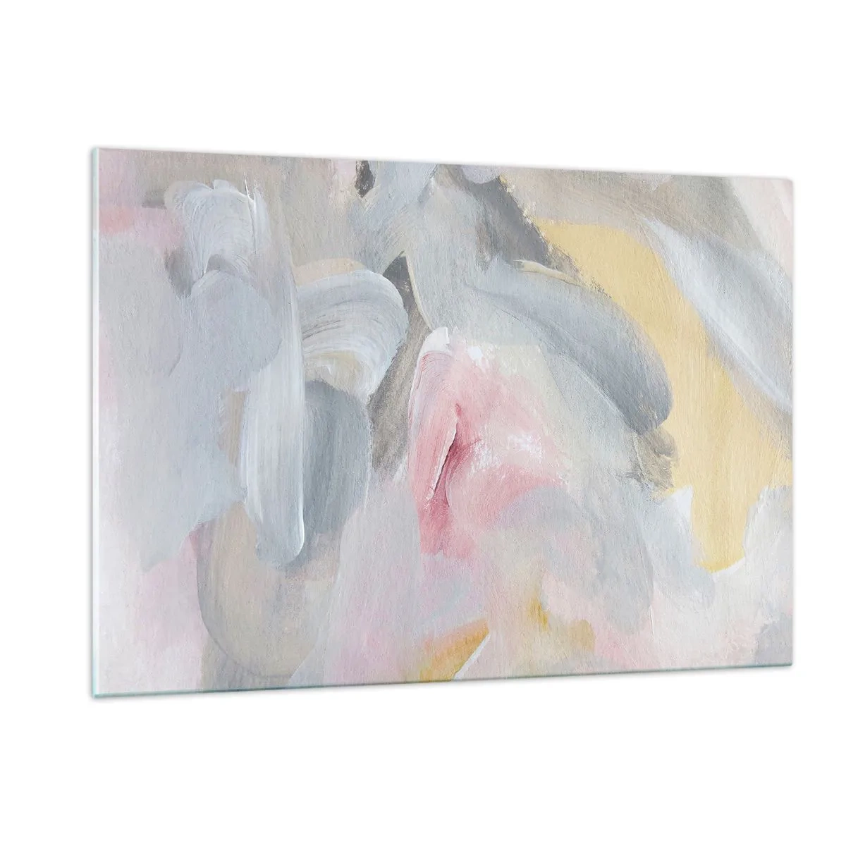 Billede på glas - I en pastelfarvet verden - 120x80 cm