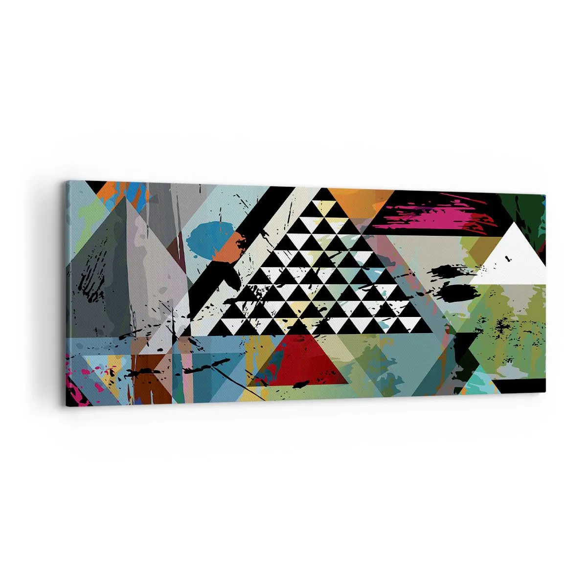 Lærredstryk - Billede på lærred - Hvor enkelt - 100x40 cm