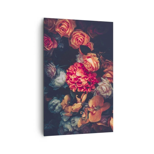 Lærredstryk - Billede på lærred - Ligesom de hollandske mestre - 80x120 cm