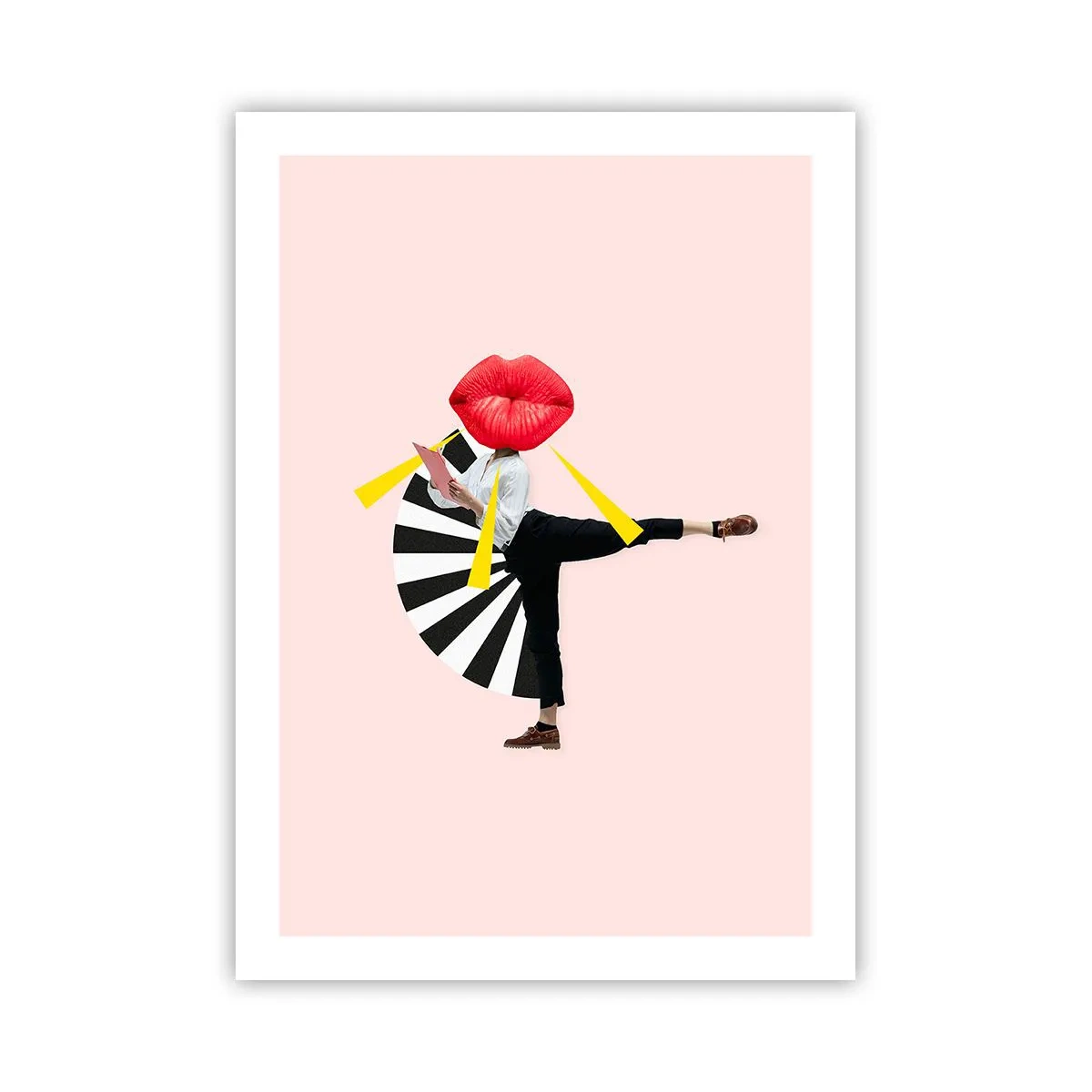 Plakat - Surrealistisk popkunst - 50x70 cm