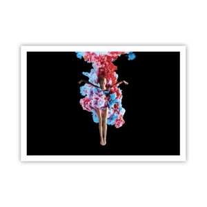 Plakat - I fuld blomstring - 100x70 cm