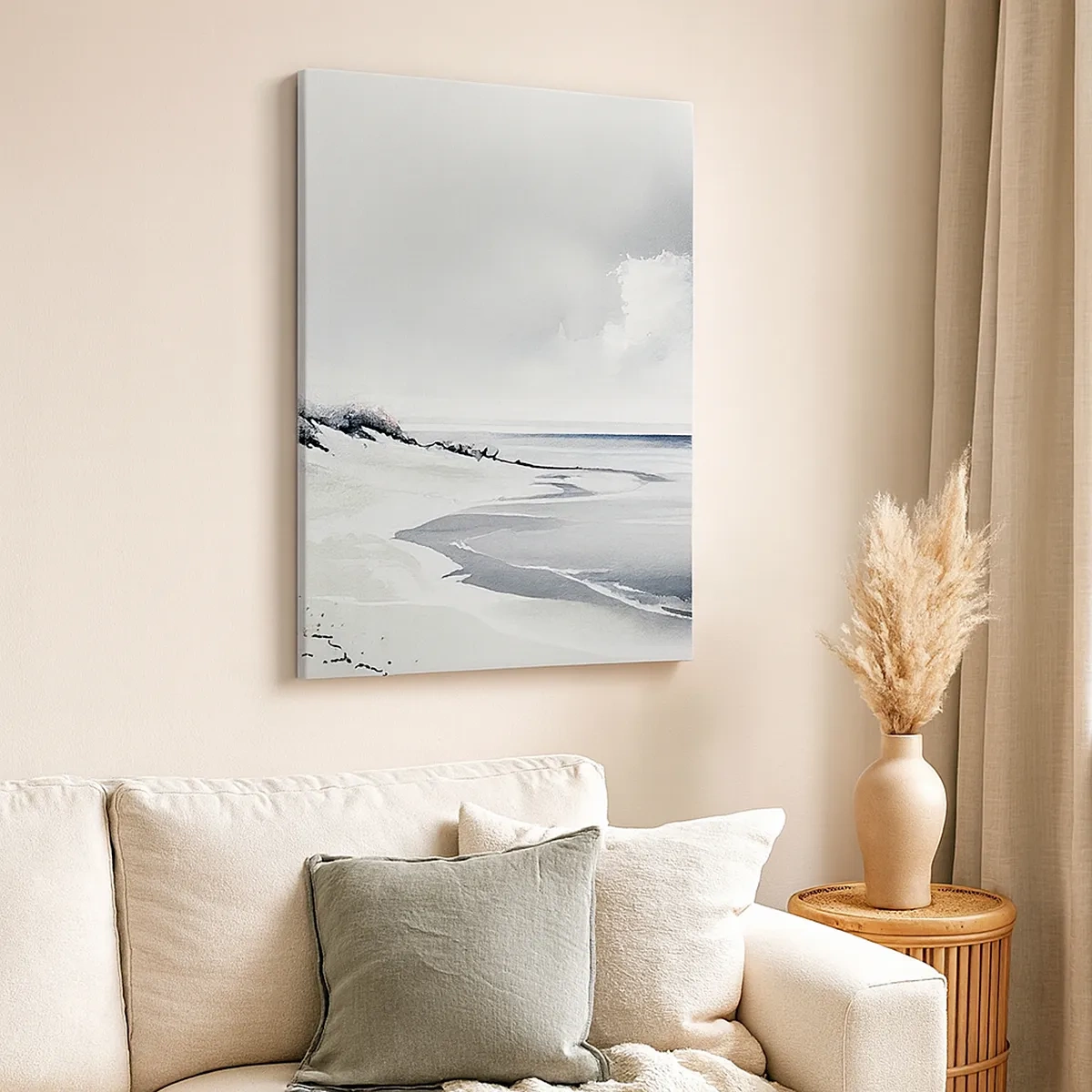 Lærredstryk - Billede på lærred - Altid sammen - 50x70 cm