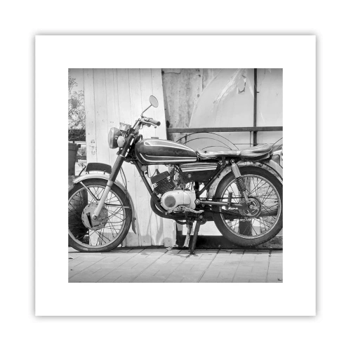 Plakat - Klassikere frem for alt - 30x30 cm