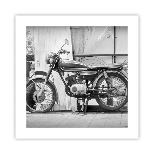 Plakat - Klassikere frem for alt - 40x40 cm