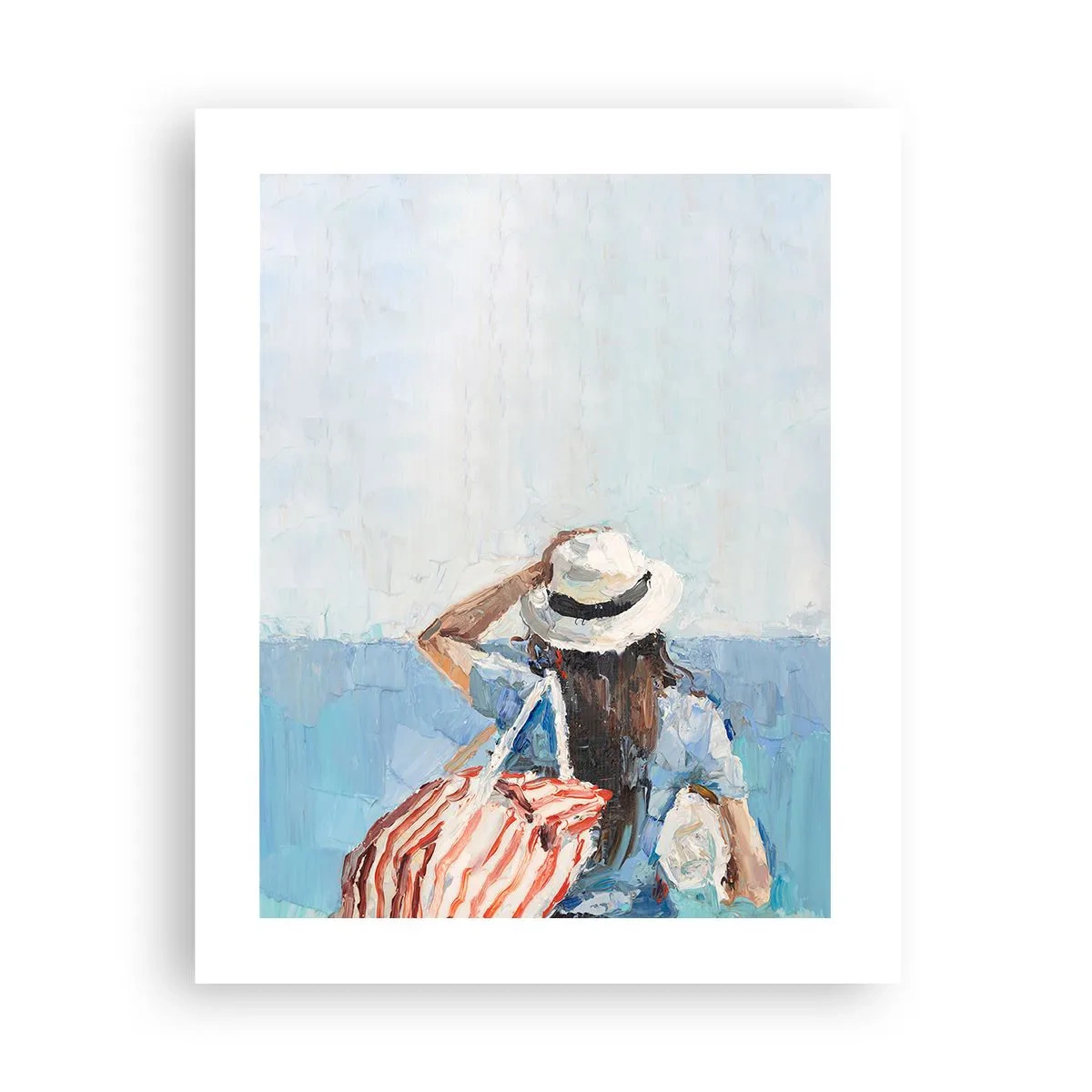 Plakat - Velkommen på ferie - 40x50 cm