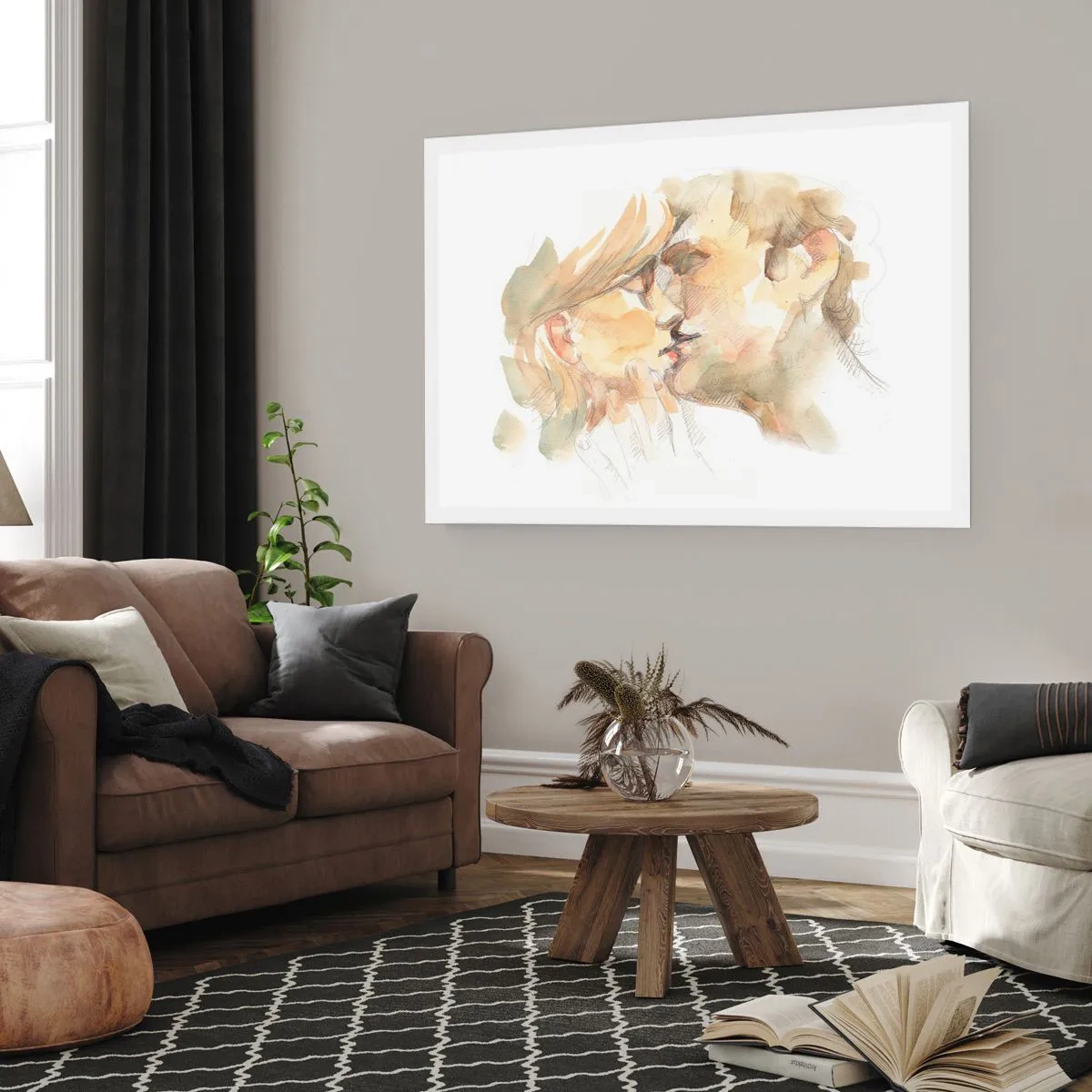 Plakat - Den fundne halvdel? - 70x50 cm