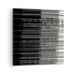 Lærredstryk - Billede på lærred - Bølger og vibrationer - 60x60 cm