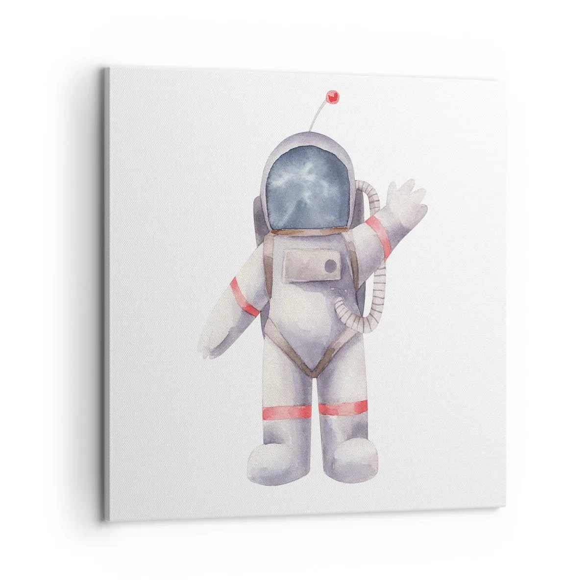 Lærredstryk - Billede på lærred - Det er alt for nu! - 60x60 cm