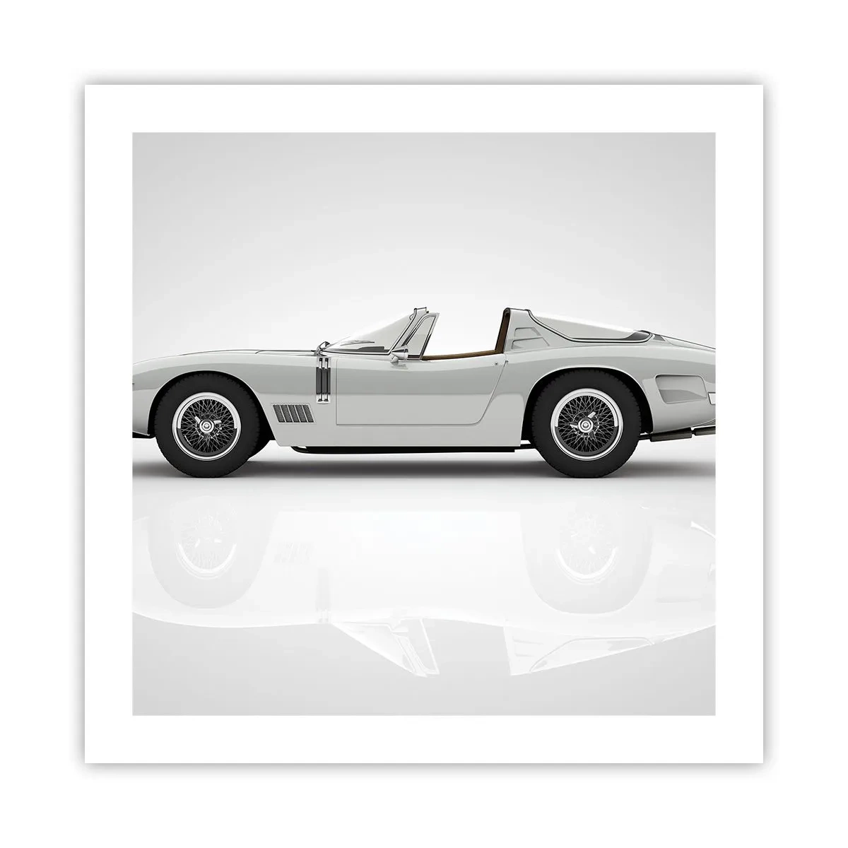 Plakat - Løftet om sjov - 50x50 cm