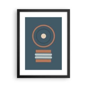 Plakat i sort ramme - Essensen af tingene - 30x40 cm