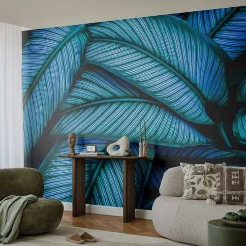 Fototapet Selvklæbende Deluxe Sticker - Livslinjer - Blade, Botanik, Planter - 300x210 cm