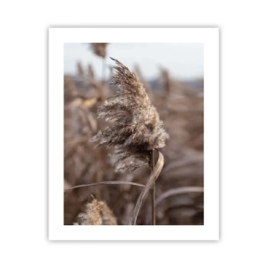 Plakat - Tid til at flyve væk med vinden - 40x50 cm