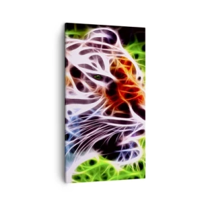 Lærredstryk - Billede på lærred - Farlig aura - 45x80 cm