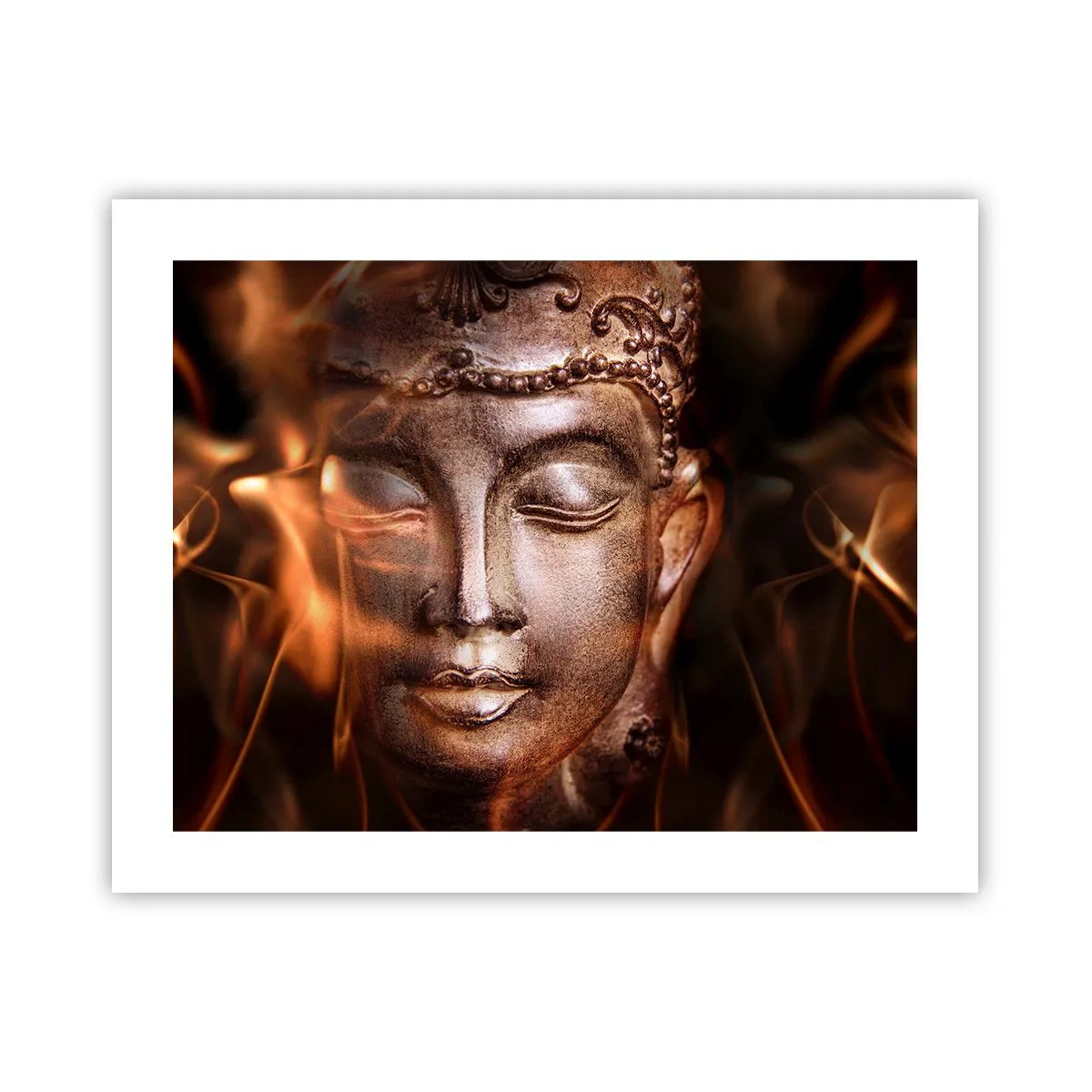 Plakat - Den eksisterer kun her og nu - 50x40 cm