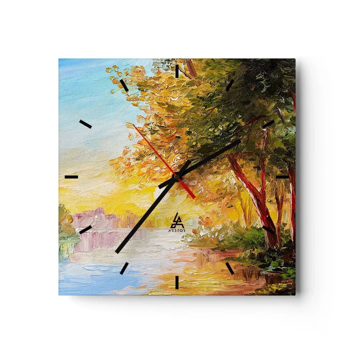 Vægur, Uret - Et in Arcadia ego - 30x30 cm