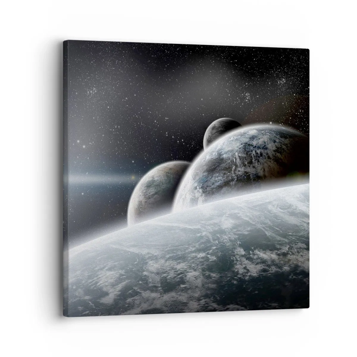 Lærredstryk - Billede på lærred - Sfærernes kosmiske musik - 30x30 cm