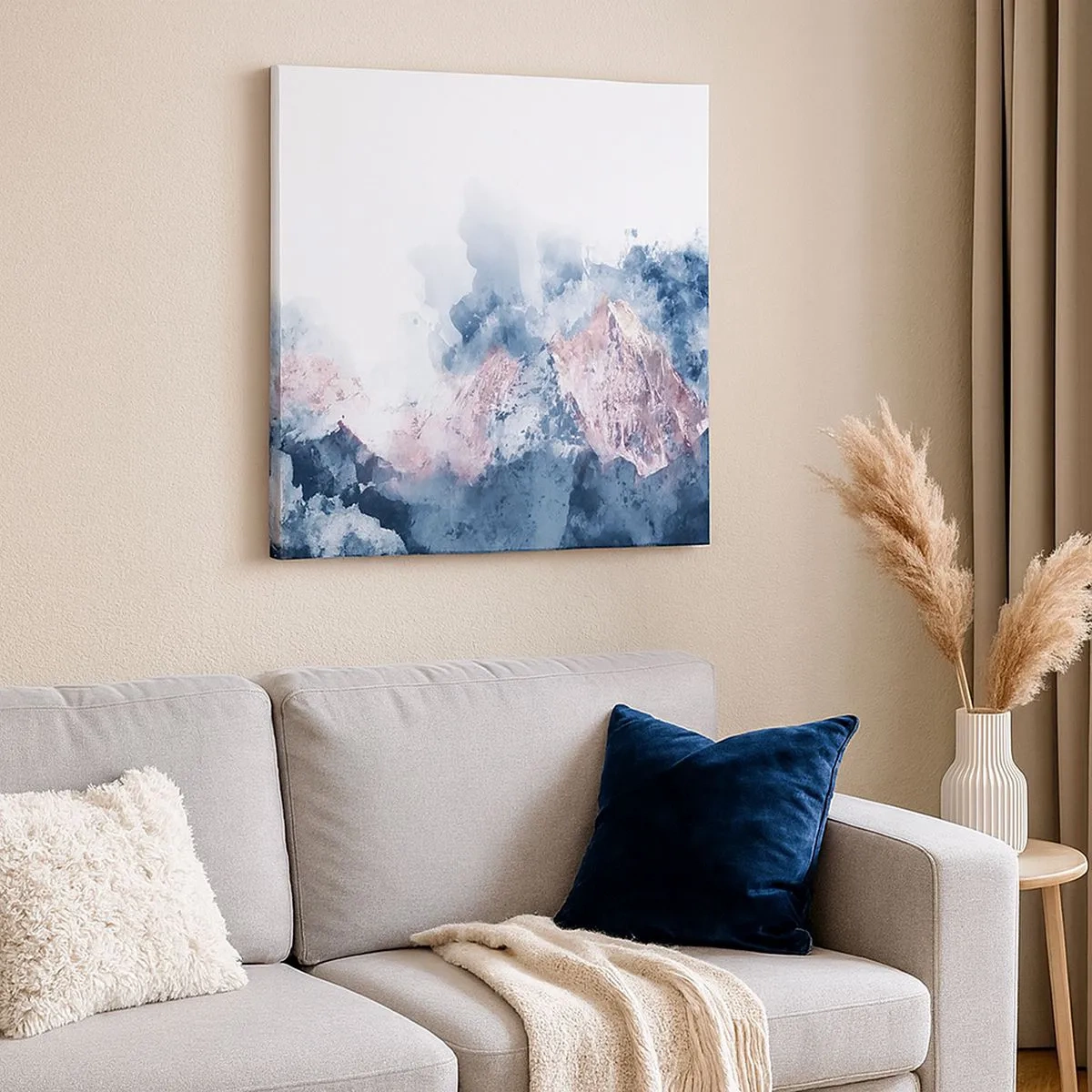 Lærredstryk - Billede på lærred - Dette er toppene! - 30x30 cm