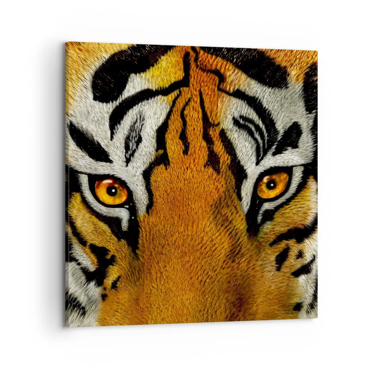 Lærredstryk - Billede på lærred - Truende og smuk - 50x50 cm