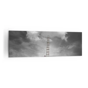 Lærredstryk - Billede på lærred - Alt er muligt - 160x50 cm