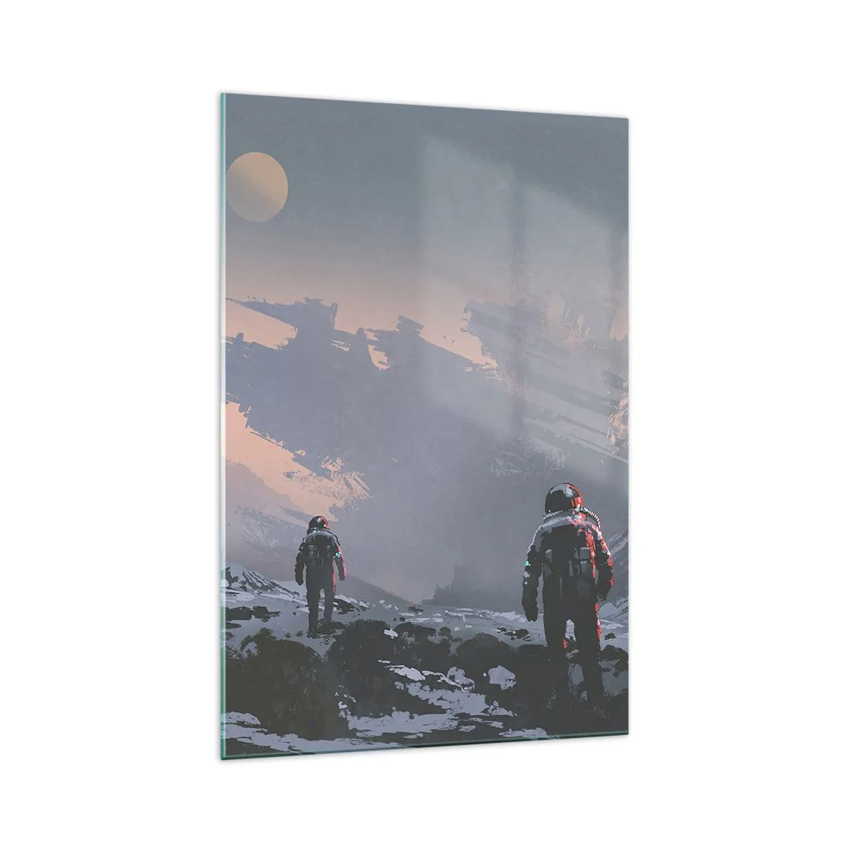 Billede på glas - Under en ukendt stjerne - 70x100 cm