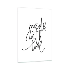 Billede på glas - Det bedste mærke - 80x120 cm