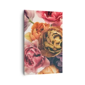 Lærredstryk - Billede på lærred - Fejring af livet - 80x120 cm