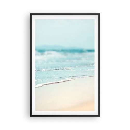 Plakat i sort ramme - Varme og støj - 61x91 cm