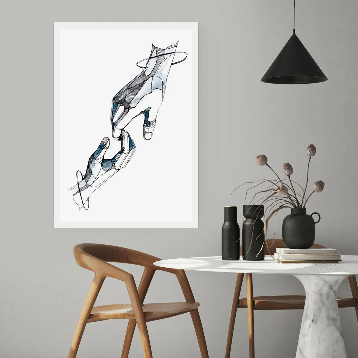 Plakat - En god gestus - 40x50 cm