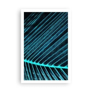 Plakat - Tekstur af grønt - 61x91 cm