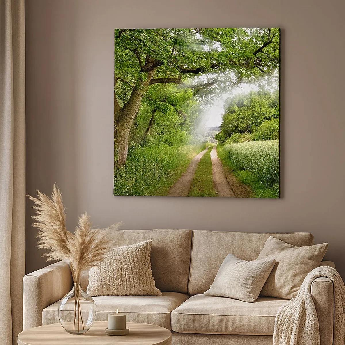 Lærredstryk - Billede på lærred - Et in Arcadia ego - 30x30 cm