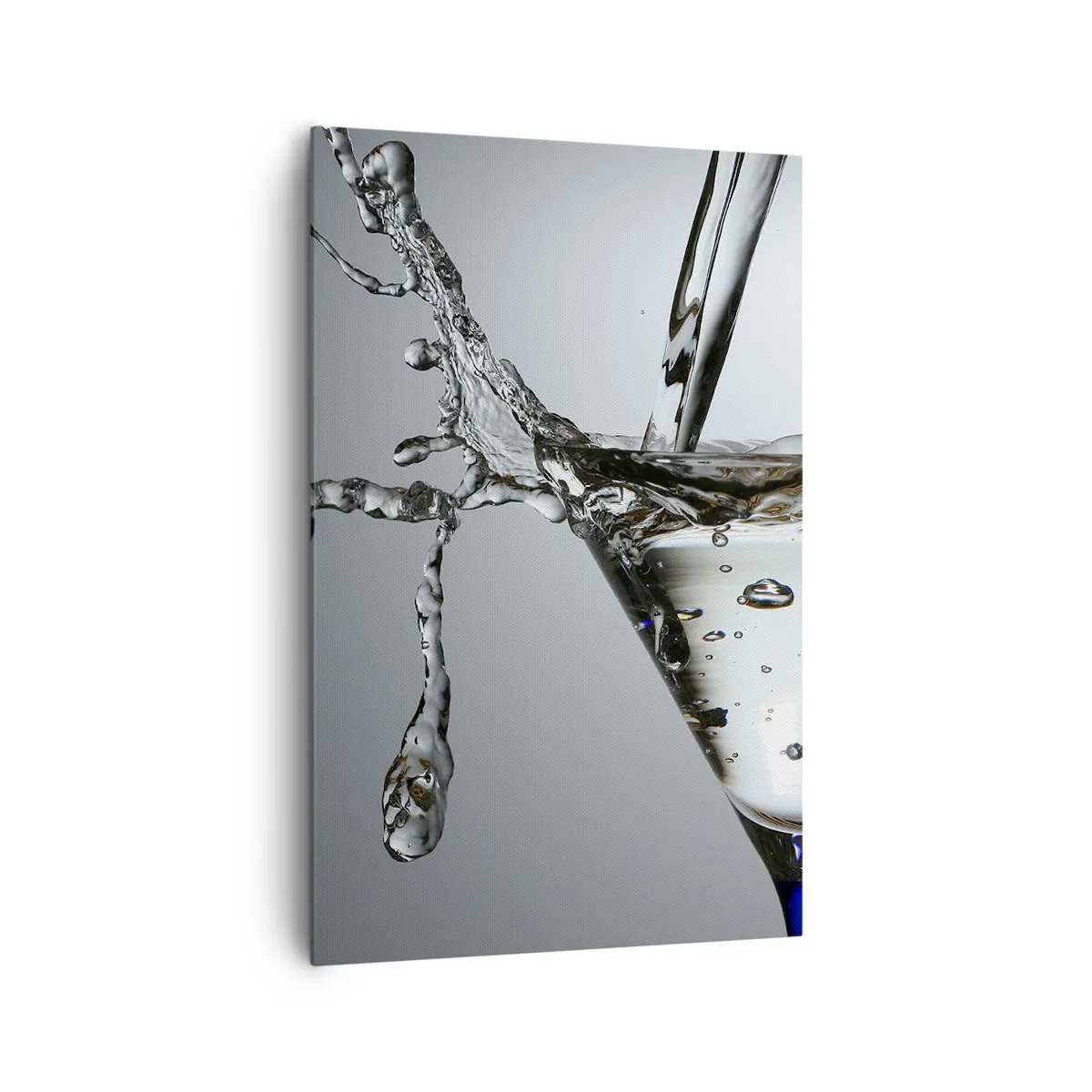 Lærredstryk - Billede på lærred - Over kanten af koppen - 80x120 cm