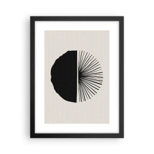 Plakat i sort ramme - En vifte af muligheder - 30x40 cm