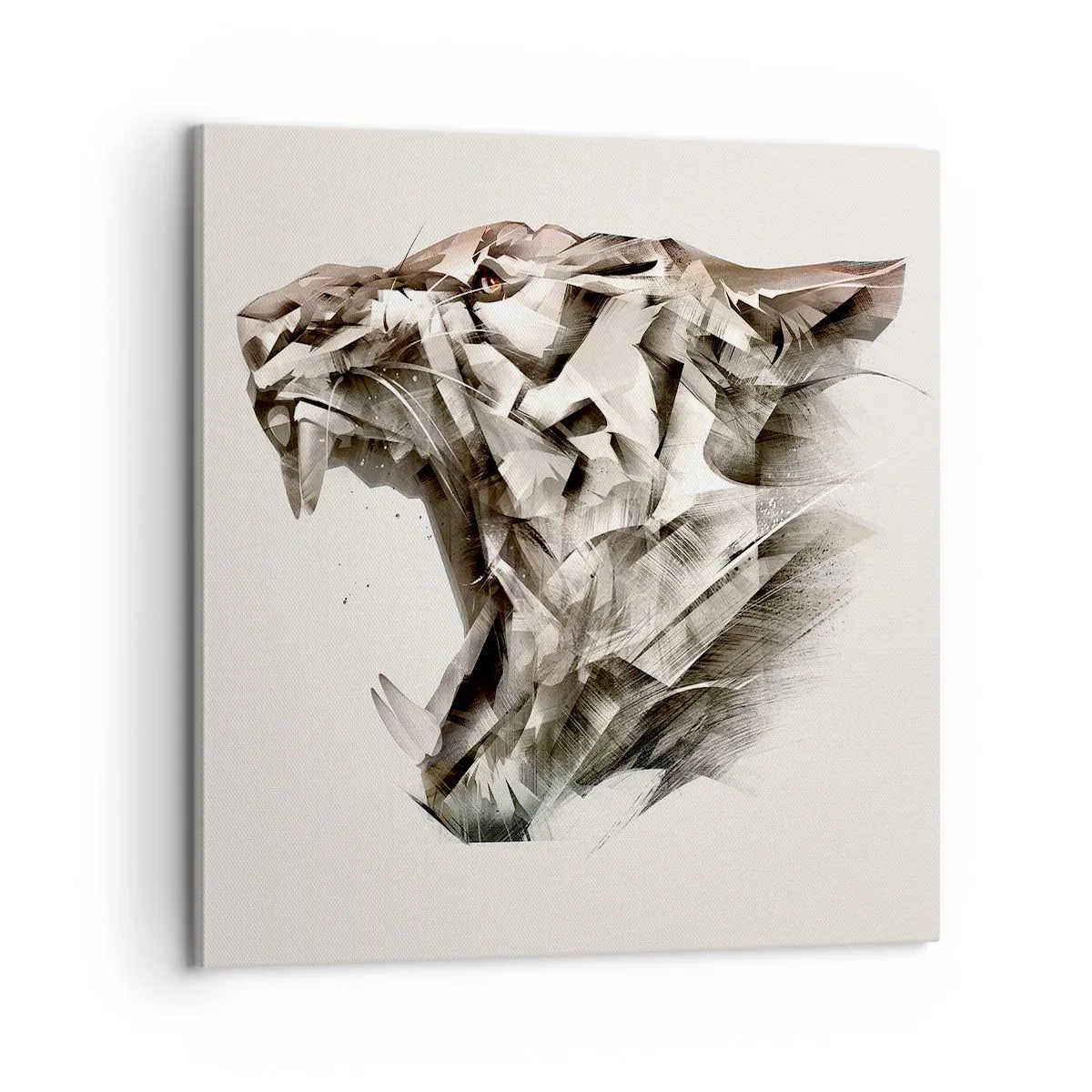 Lærredstryk - Billede på lærred - Du ved allerede, hvem der har ansvaret - 60x60 cm