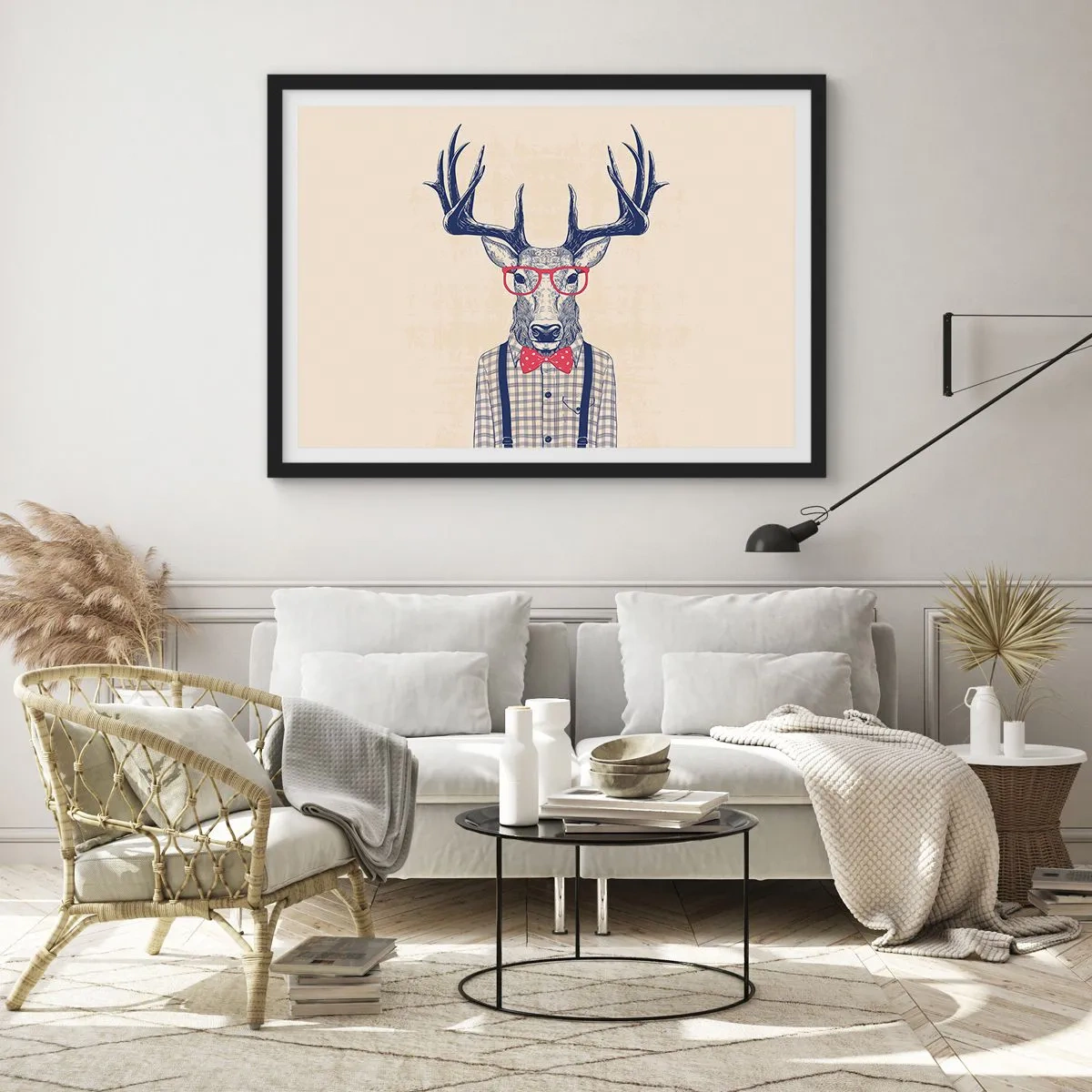 Plakat i sort ramme - Et underholdende ekstravaganza - 40x30 cm