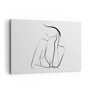 Lærredstryk - Billede på lærred - På bølgen af en drøm - 120x80 cm