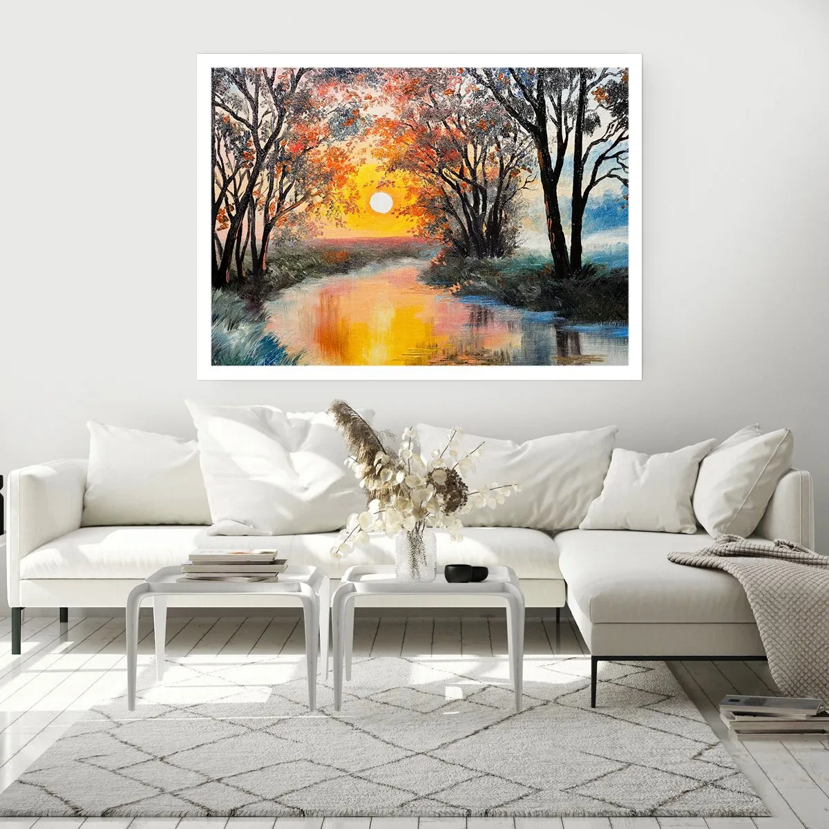 Plakat - Efterårs atmosfære - 50x40 cm