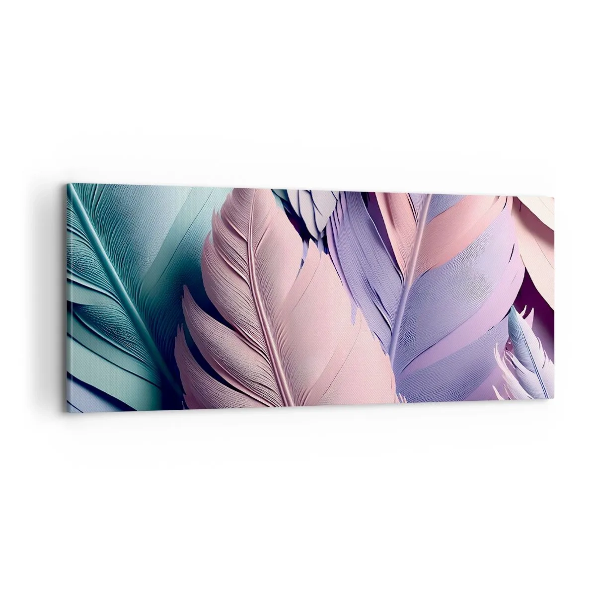 Lærredstryk - Billede på lærred - Chik fugl - 100x40 cm