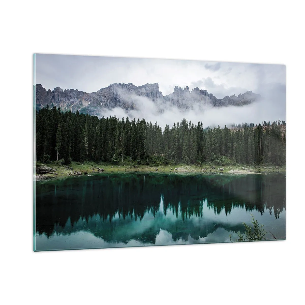 Billede på glas - Hys, tys, lad os ikke vække sovevandet... - 120x80 cm