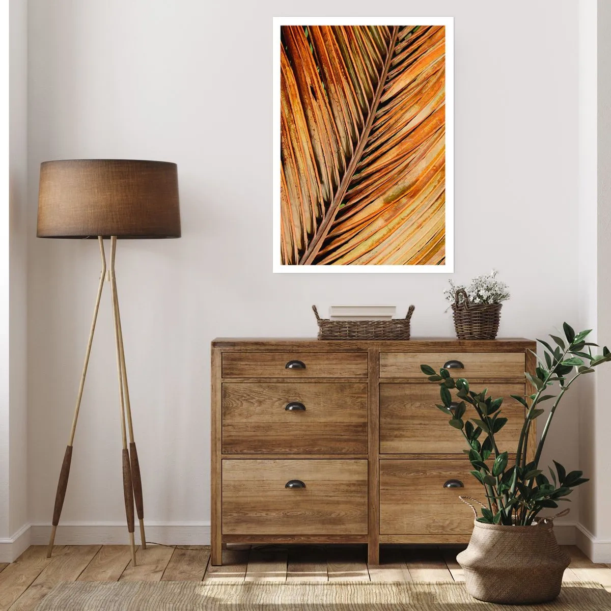 Plakat - Kokosnød guld - 70x100 cm