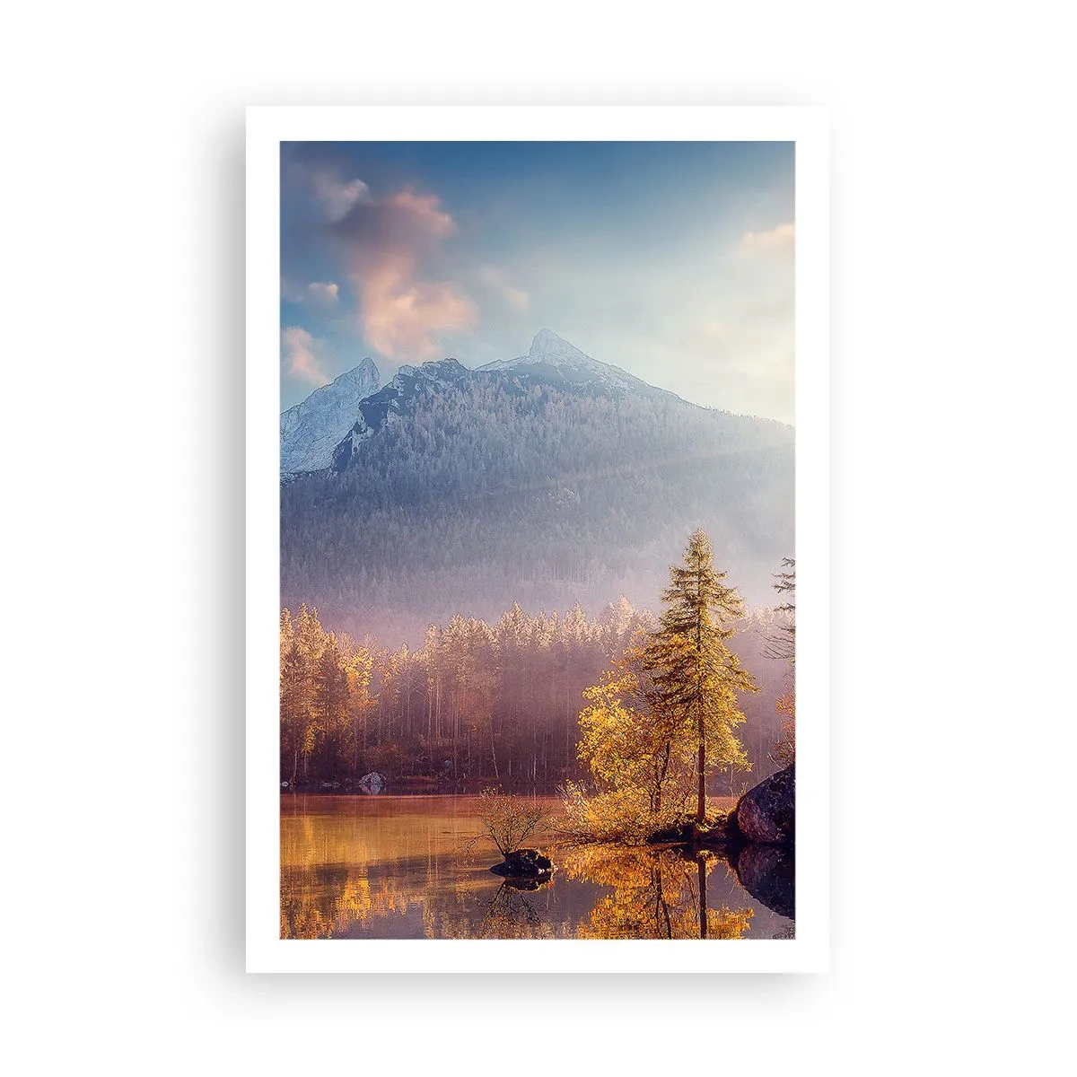 Plakat - I bjerge og dale - 61x91 cm