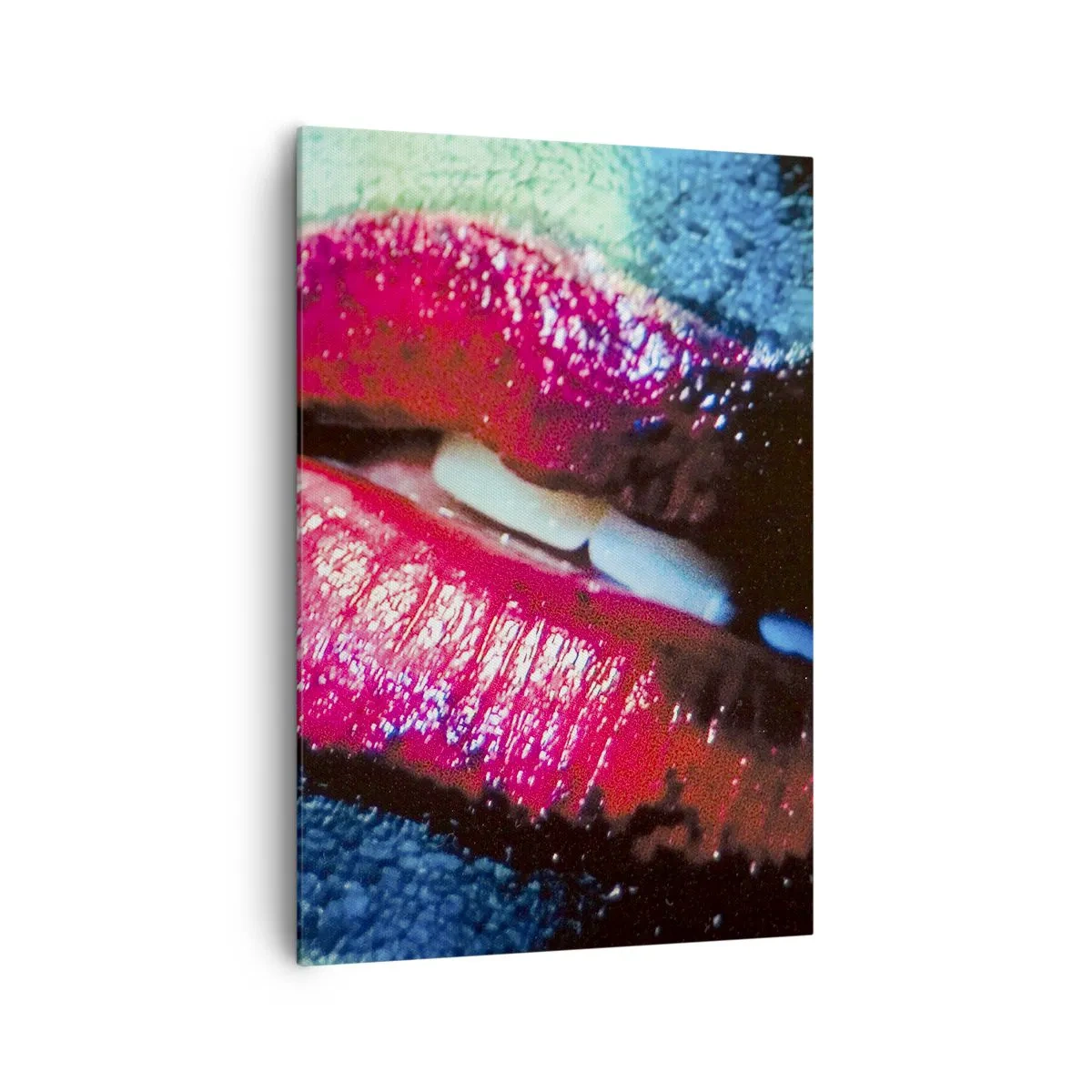 Lærredstryk - Billede på lærred - Sensuel og foruroligende - 70x100 cm