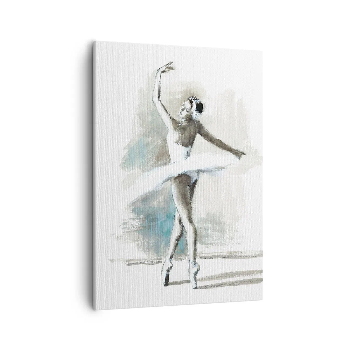 Lærredstryk - Billede på lærred - Fortryllet til en svane - 50x70 cm