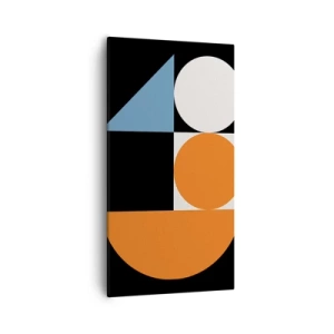 Lærredstryk - Billede på lærred - System til figurer - 55x100 cm