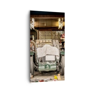 Lærredstryk - Billede på lærred - Tilbage til fortiden - 65x120 cm