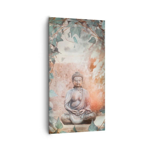 Lærredstryk - Billede på lærred - Glædelig harmoni - 65x120 cm