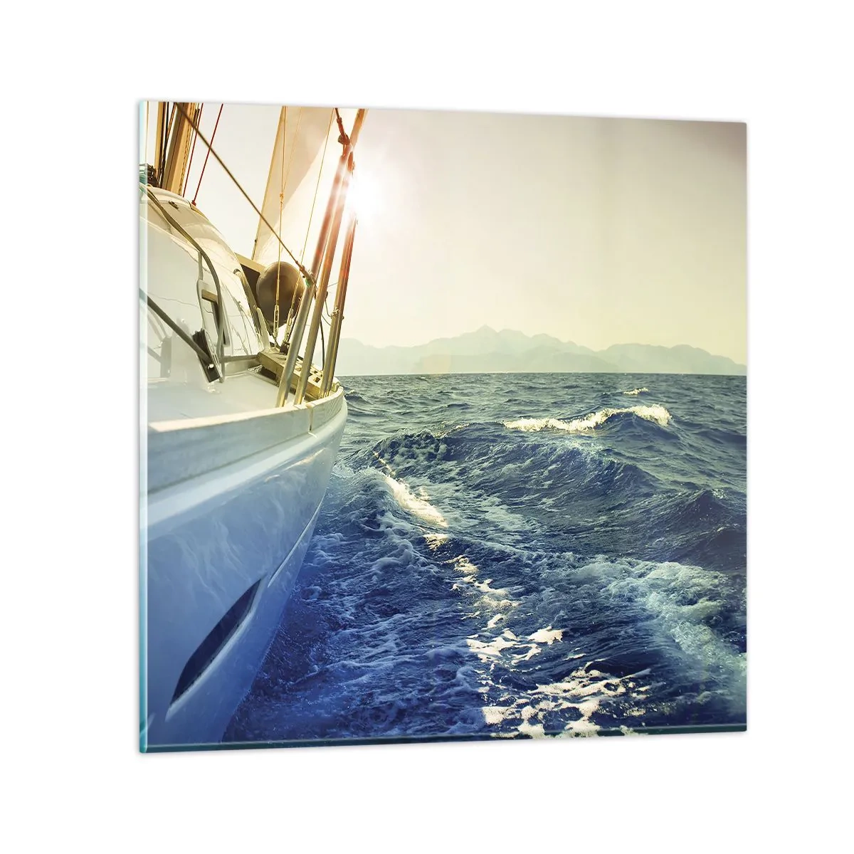 Billede på glas - For eventyr - 40x40 cm