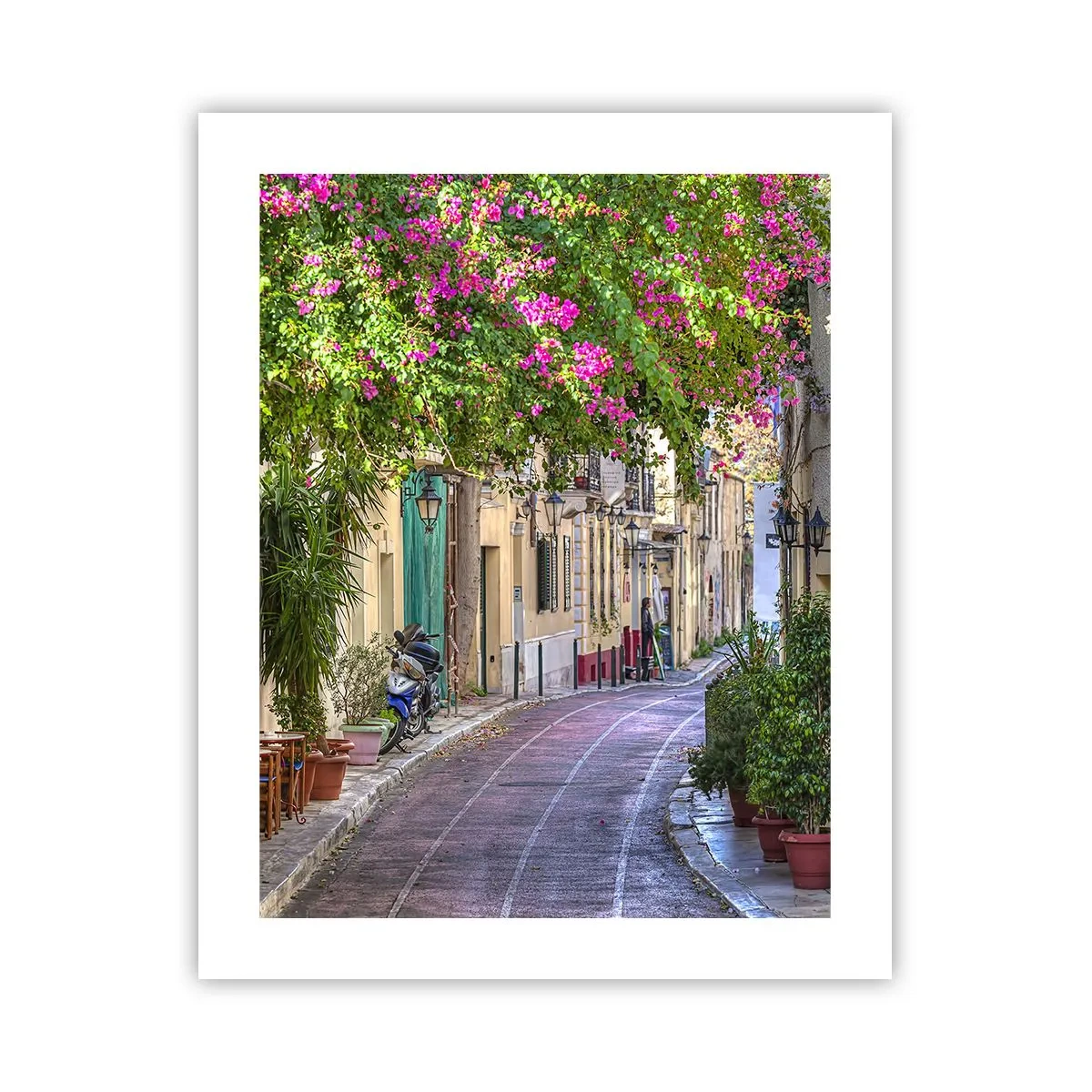 Plakat - En blomstrende gyde - 40x50 cm