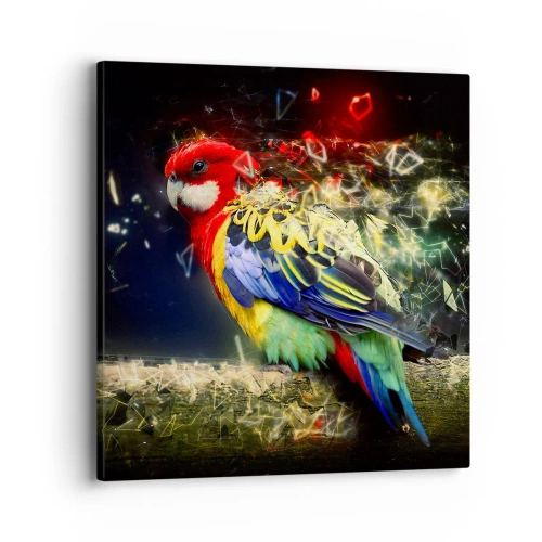 Lærredstryk - Billede på lærred - Budbringeren af udstråling - 40x40 cm